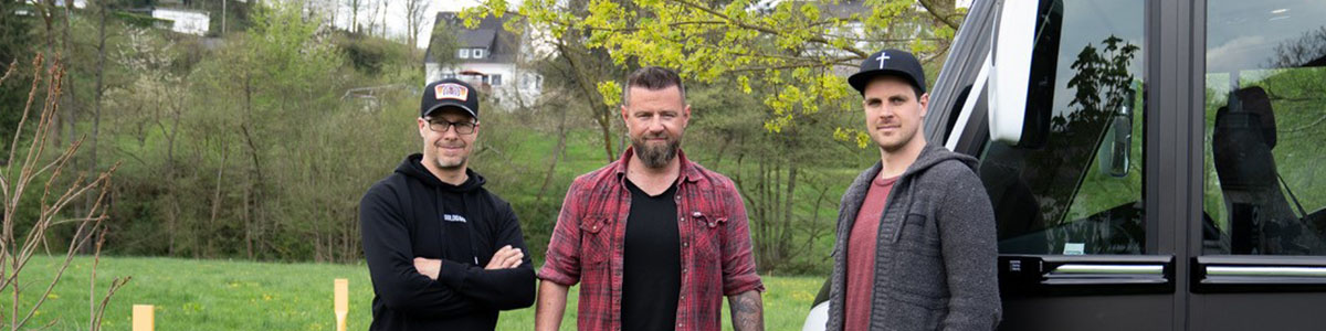 Bild der 3 Gründer
